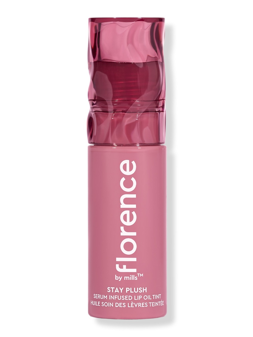 Florence by Mills Stay Plush Serum-Infused Lip Oil Tint — Bahama Mama NIB
